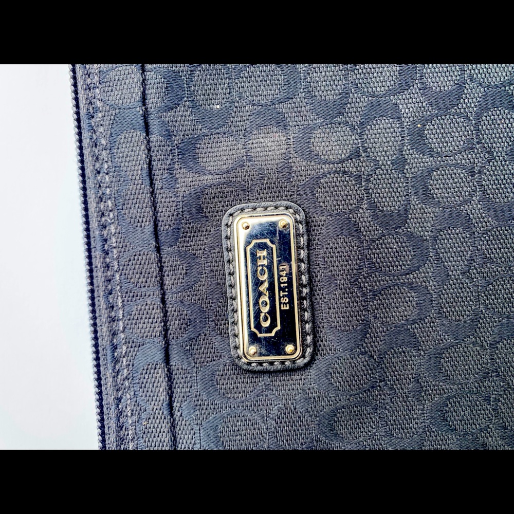 Coach laptop bag